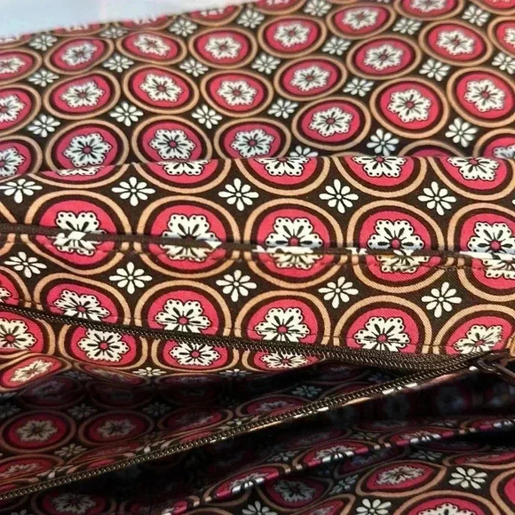 Vera Bradley Imperial Toile Knot Just A Clutch Shoulder Bag, Brown - Picture 8 of 15